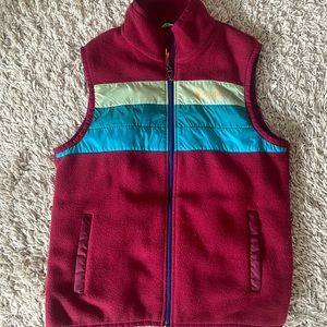 Ladies fleece vest